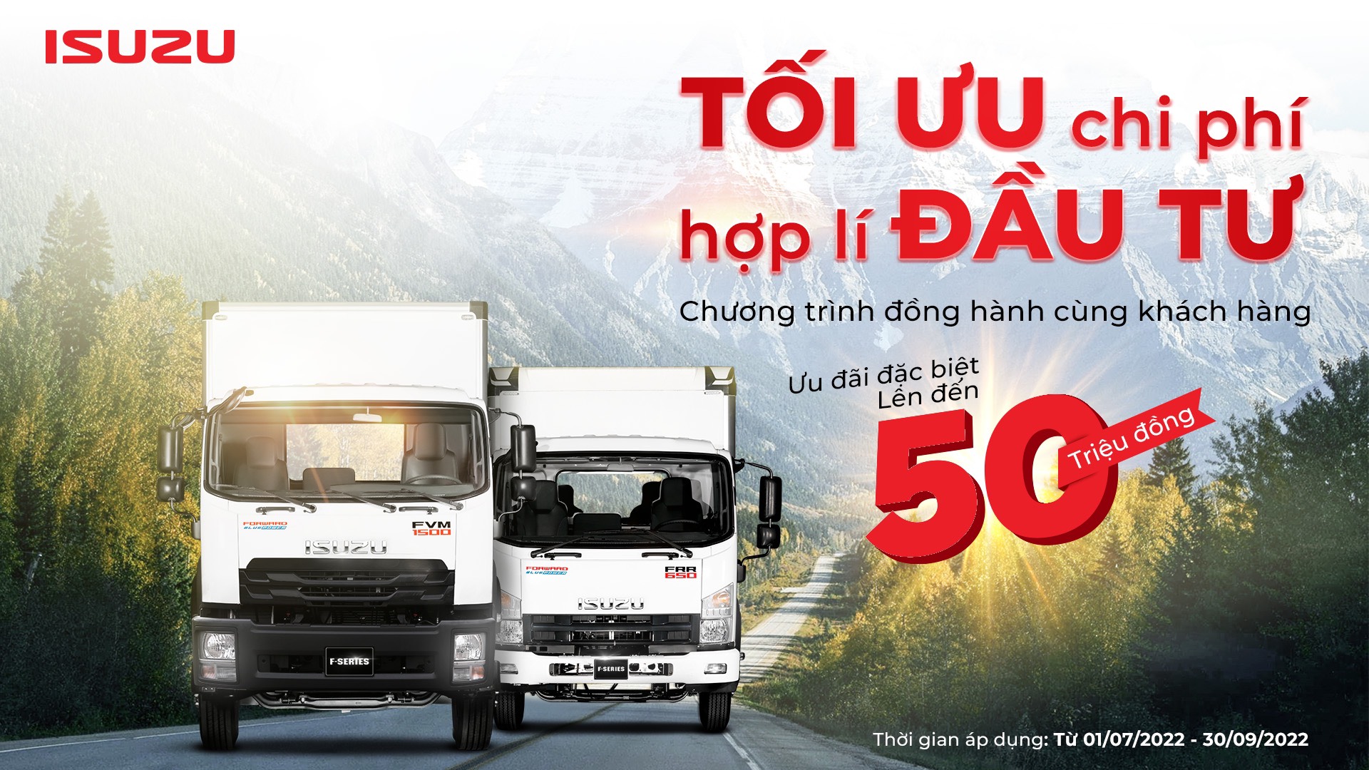 F-SERIES: TỐI ƯU CHI PHÍ – HỢP LÝ ĐẦU TƯ: CHƯƠNG TRÌNH ĐỒNG HÀNH CÙNG KHÁCH HÀNG – HỖ TRỢ LÊN TỚI 50 TRIỆU ĐỒNG